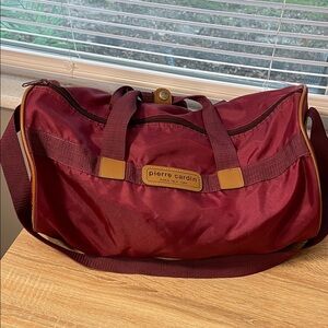 Pierre Cardin 1980s duffle bag